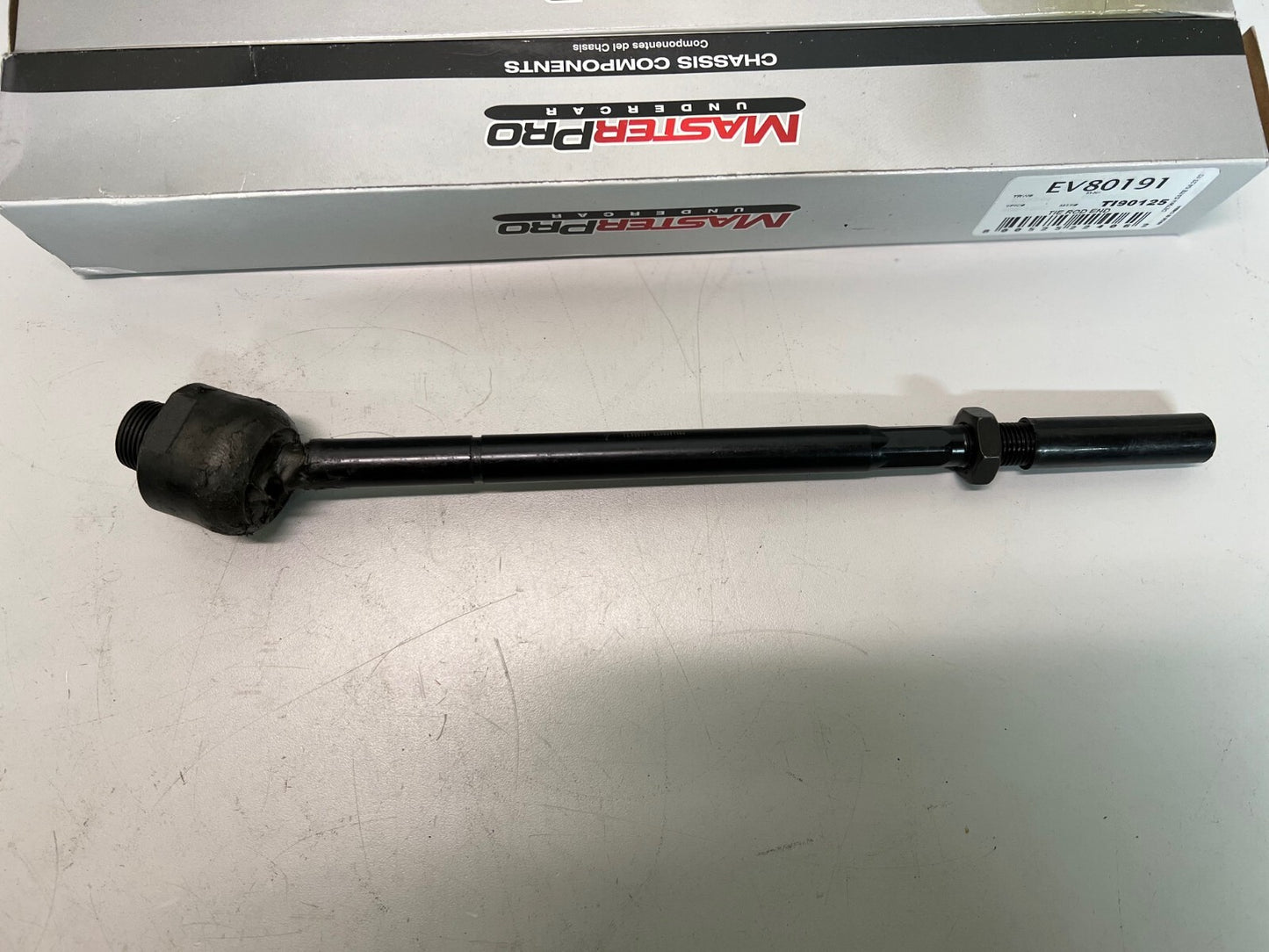 2 Pack Master Pro EV80191 Tie Rod End TI90125 (QTY 2)