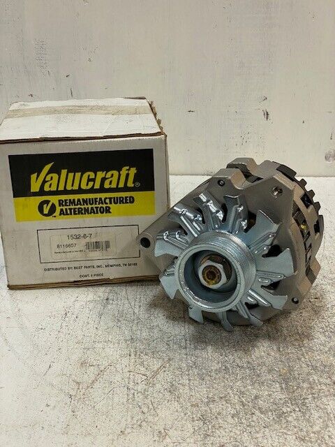 Valucraft Remanufactured Alternator 1532-6-7, 8116607