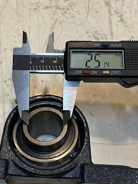 6 Qty of NAP205-16 Pillow Block Bearings P205 | NA205-16 | 25mm Bore (6 Qty)