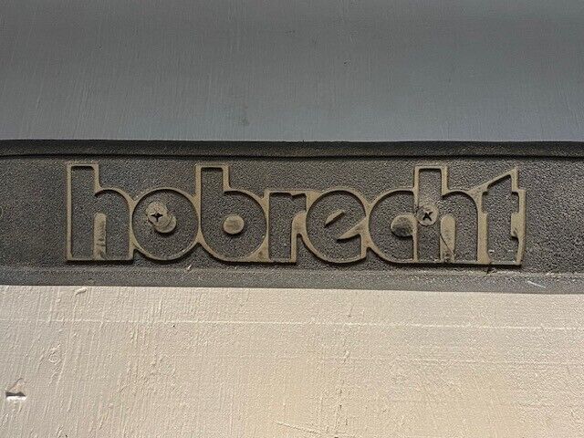 Hobrecht Nudge Bar 19-1/2" H 21-1/2" D 32-1/2" W 76mm Thick 30" Long Laying Down