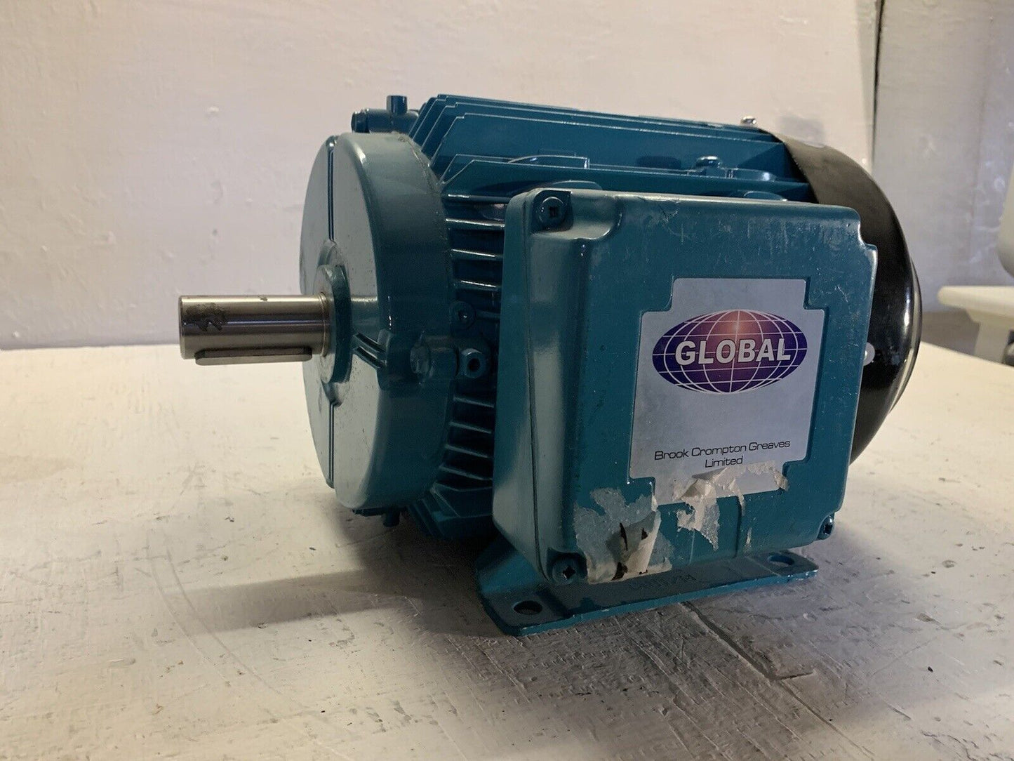 Brook Crompton AC Induction Motor 7.5HP 230/460V 17.2/8.60A