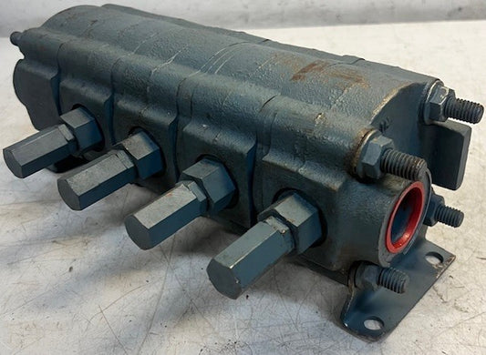Hydraulic Gear Flow Divider Valve Splitter Pressure Balanced High Performance
