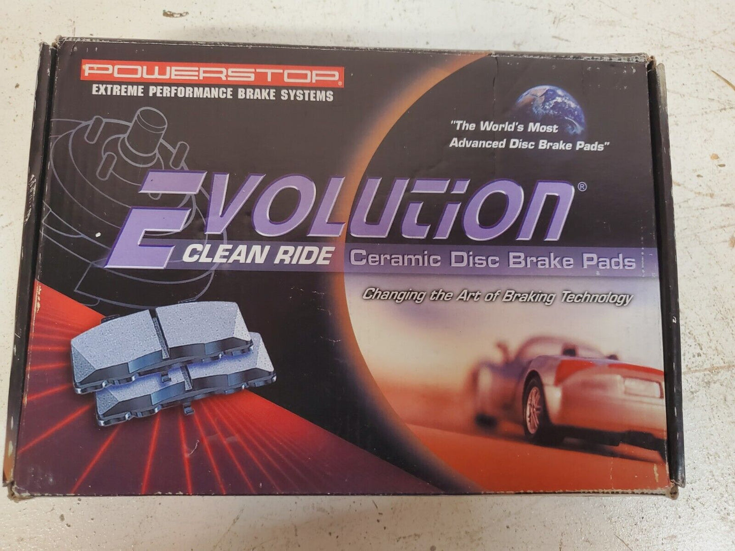 2 Boxes Of PowerStop Evolution Clean Ride Ceramic Disc Brake Pads | 16-1303