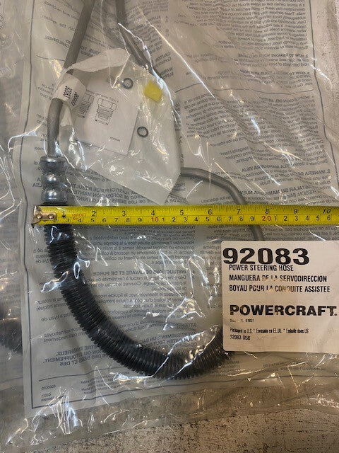 3 Quantity of Powercraft Power Steering Hose 92083 (3 Quantity)