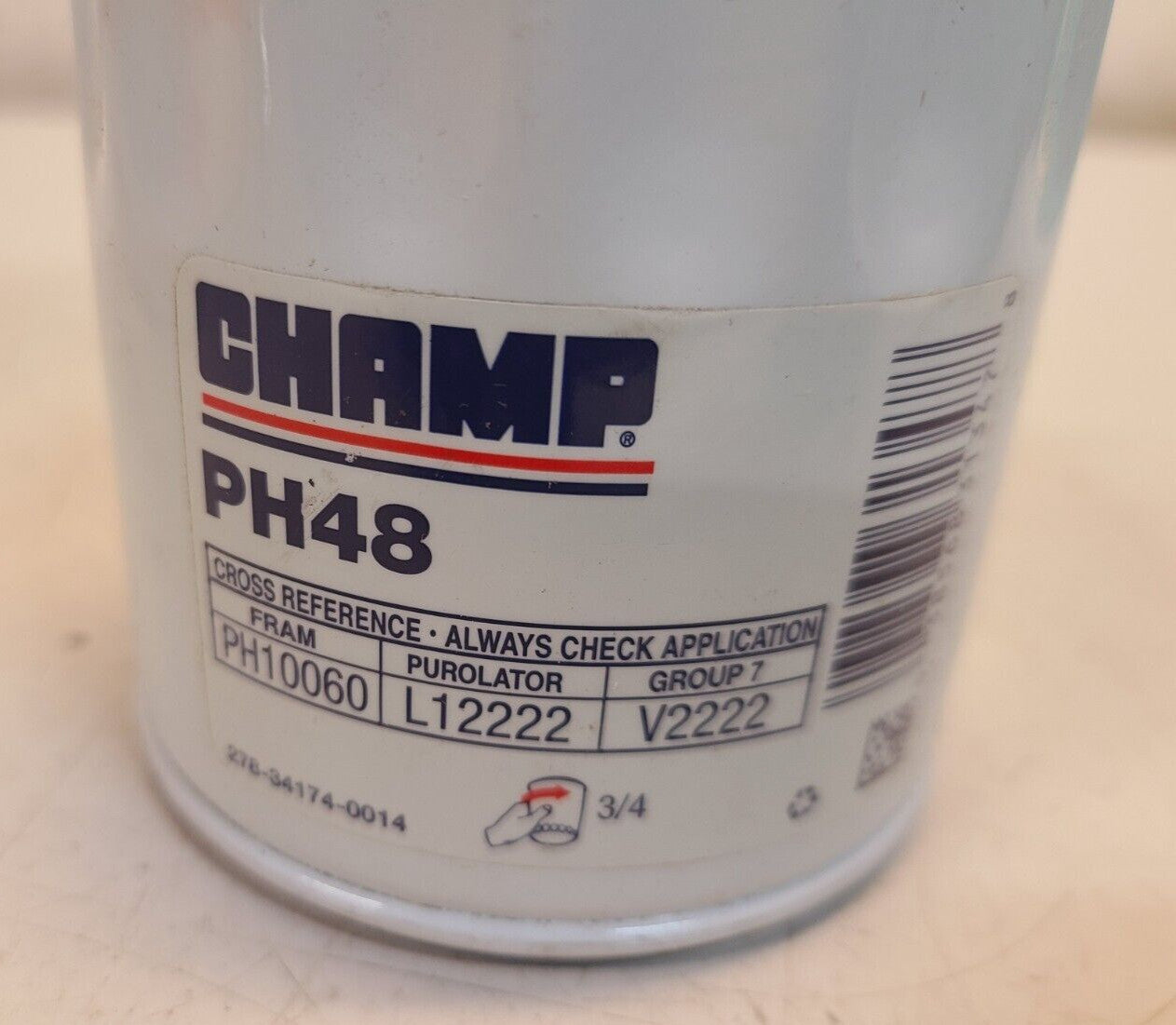 3 Quantity of Mix Baldwin Champ & Other Oil Filters BF7915 | PH48 | 2168 (3 Qty)