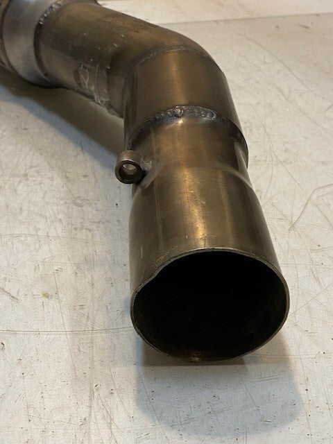 JAGCO Exhaust Pipe 28" Long 4-3/4" Tall 58mm ID 64mm OD
