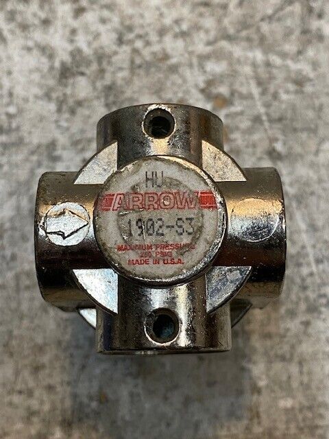 Arrow Pneumatics Miniature Air Regulator HU 1902-S3 25PSIG