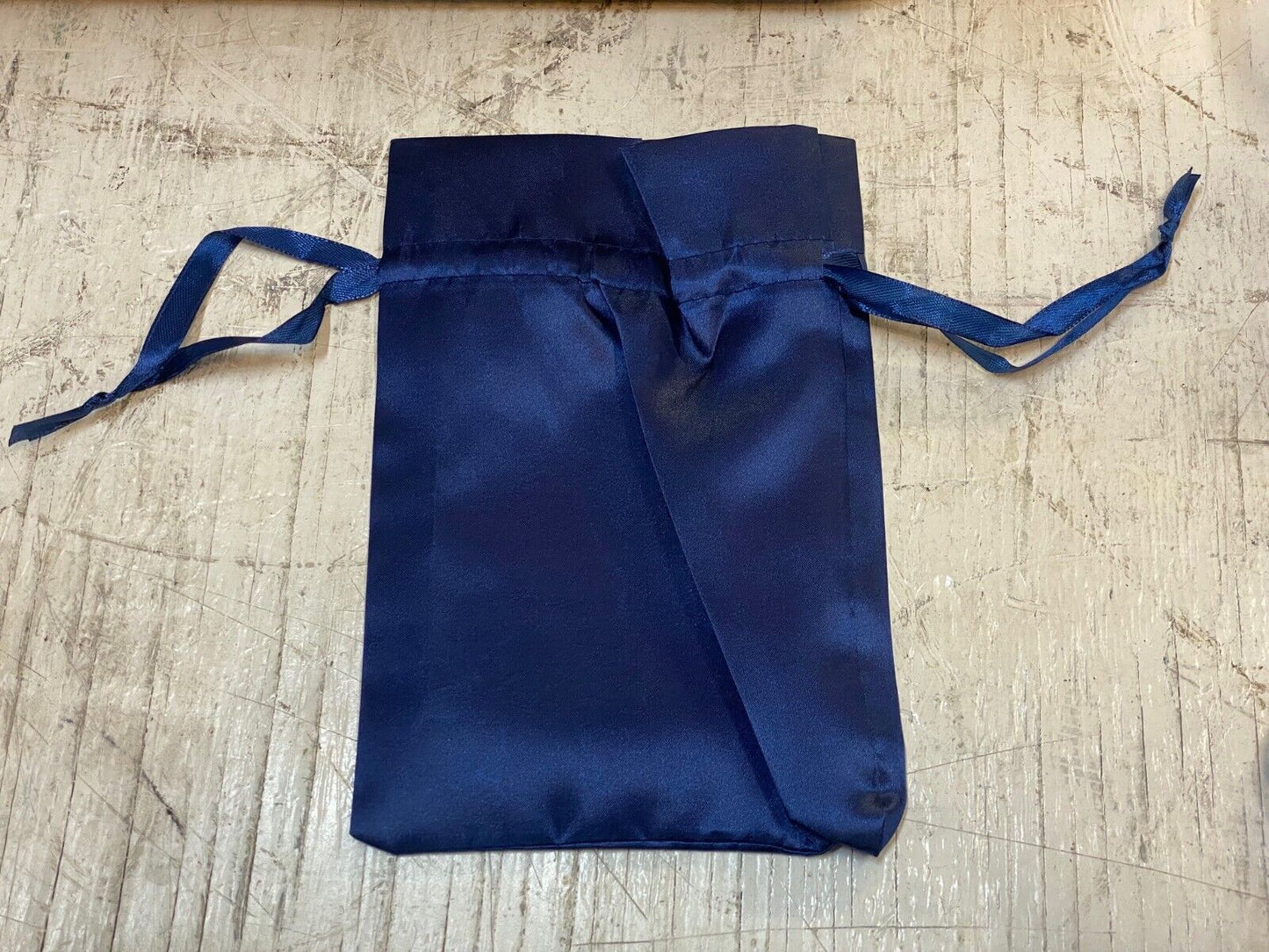 1700 Pack of Small Navy Blue Satin Pouches 6"  x 8.5" PO31209  (1700 Quantity)