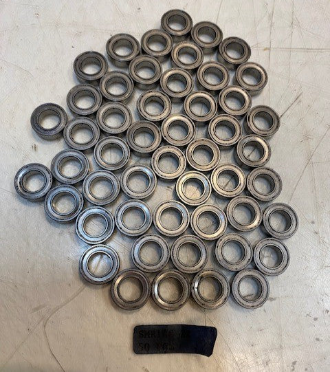 50 Quantity of SMR148-ZZ Mini Ball Bearings 8x14x4mm (50 Quantity)