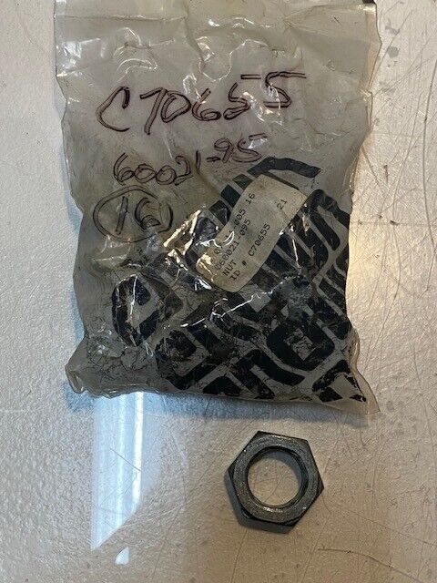 20 Quantity of Jam Hex Nuts for Crown 060021-095 | 37mm OD 23mm ID (20 Quantity)