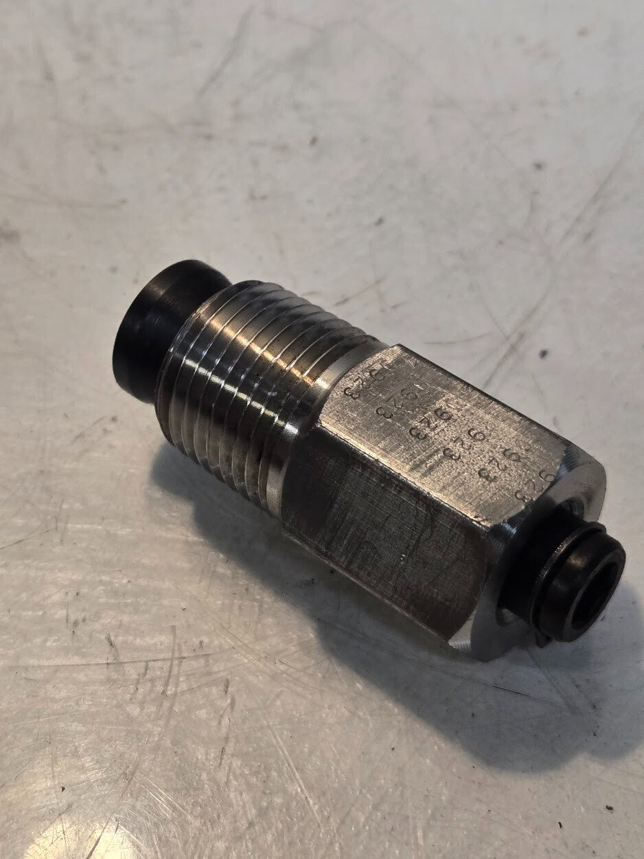 3 Quantity of Flow Control Screw Valves 9923 3/4" Stainless Steel Body (3 Qty)