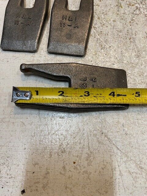 4 Quantity of H&L 11-A Auger Teeth 4-1/2" x 1-3/4" (4 Quantity)