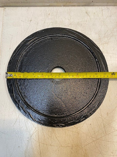 20lb Body-Solid Cast Iron Standard Weight Plate with Lid 11-1/2" Dia.