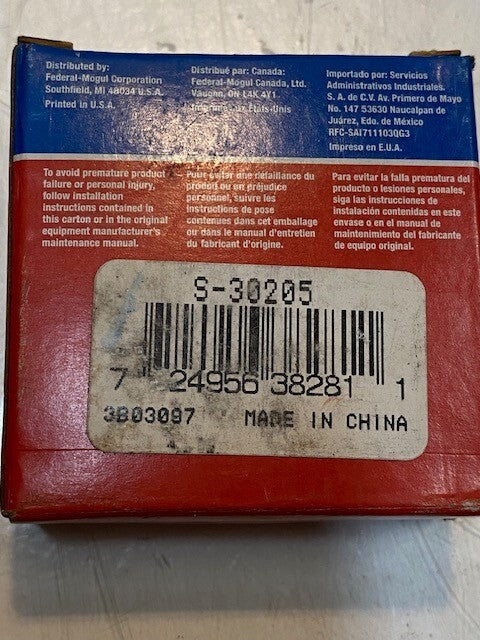 3 Quantity of Motor City Wheel Bearings S-30205 | 30205 (3 Quantity)