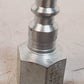 6 Qty. of Milton Coupler Plug M Style 3/8" Female NPT 1/4" Basic Size 732(6 Qty)