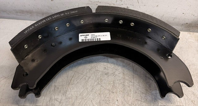 Spicer Brake Shoe 818295 EES 1200 GF S4-350B Heavy Duty Truck Brake Replacement