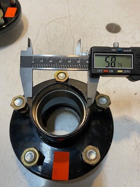 2 Quantity of 5x114mm Bolt Pattern Hub Assemblies 59mm Bore 3-3/4" Tall (2 Qty)