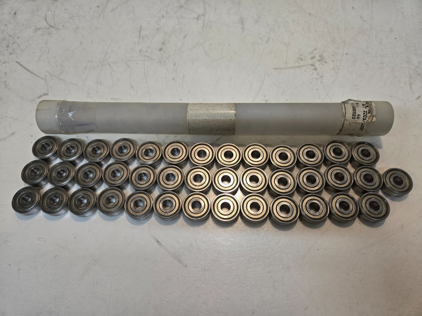 40 Quantity of TPI Bearings 627ZC3 | 22 mm OD x 7 mm Bore x 7 mm Thick (40 Qty)