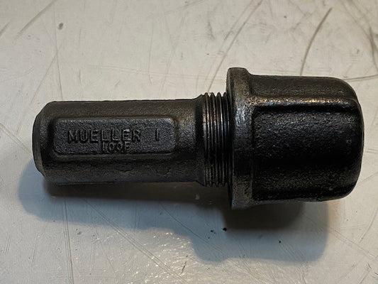 Mueller A-105 No-Blo Valve Drilling Nipple Line Stopper Fitting 250 Psi 100F