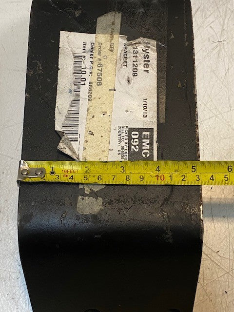 Hyster 1311209 Bracket | 12-1/8" Long 5-1/8" Wide