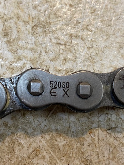 RK Excel EX 520S0 Chain 4 Feet Long Heavy Duty O-Ring Motorcycle Chain