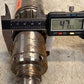 Hydraulic Pump Shaft 18-3/8 In Long Steel Drive Shaft Industrial 1329902C1-9E