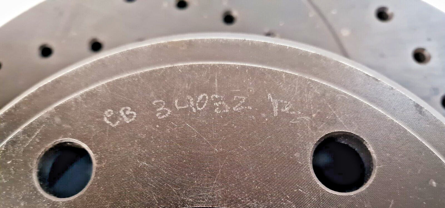 Disc Brake Rotor TGA 34008 | CB 34032 R