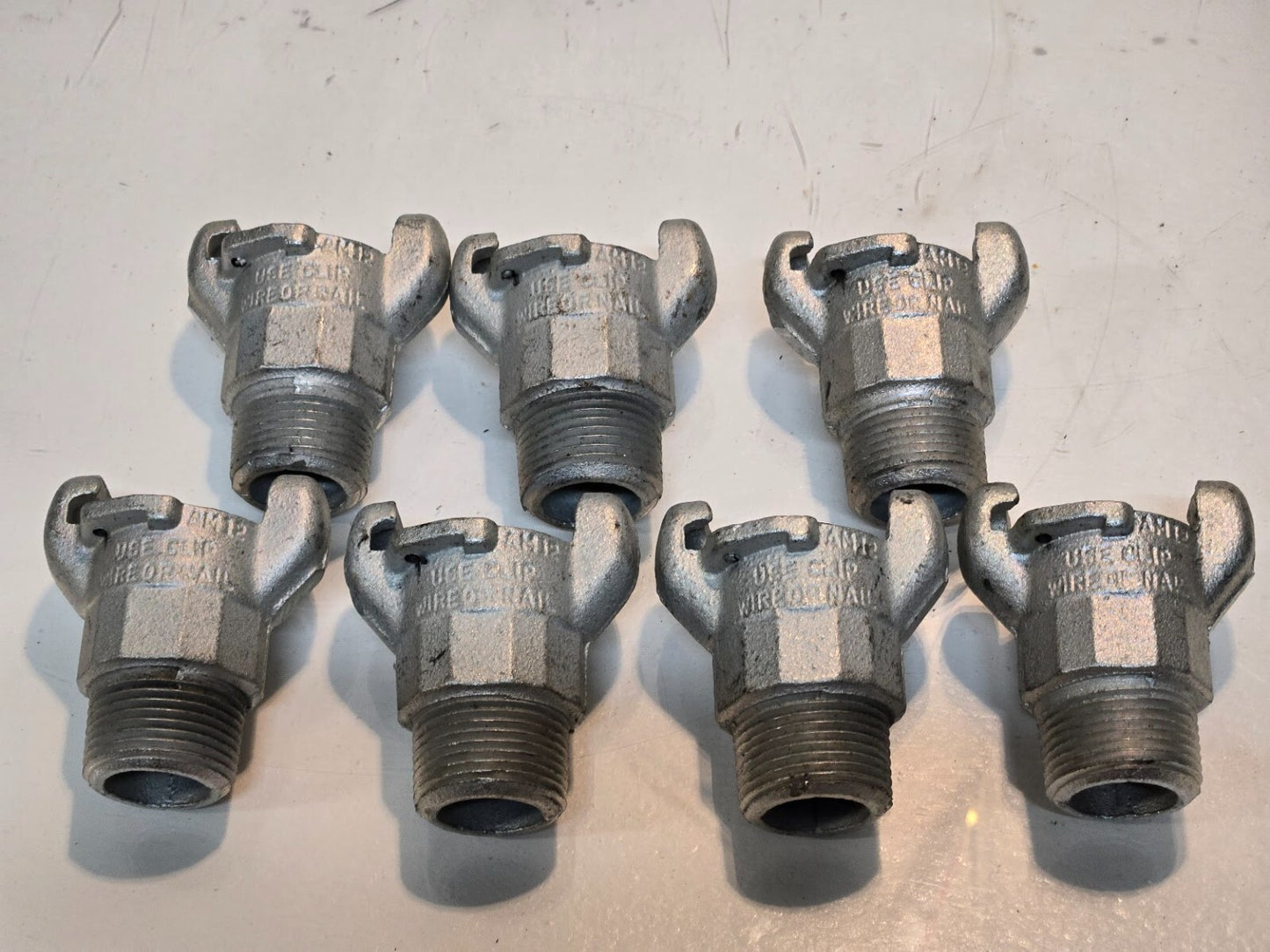 7 Quantity of Dixon Valve AM12 1" NPT Air Fittings XX21 (7 Quantity)