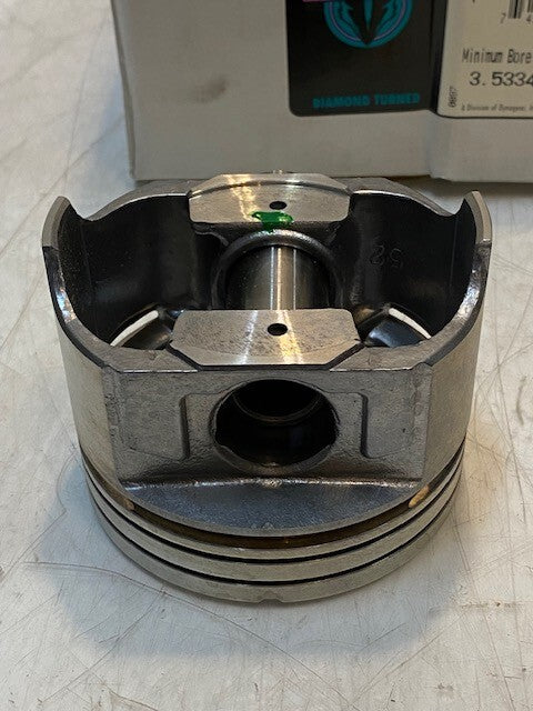 Badger Pistons Set of 4 P780H-075 | 3-3/8" Dia. 16mm Pin Hole