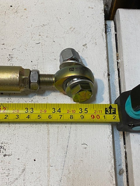 35-1/2" Long Tie Rod End MTSML8-G 26mm OD