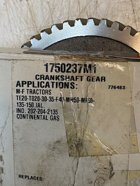 Camshaft Timing Gear fits Massey Ferguson 1750237M1 | 48-Teeth
