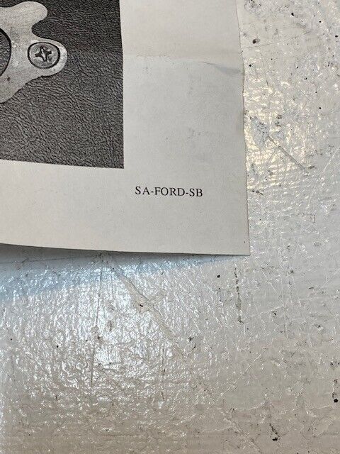 Cam Thrust Plate SA-FORD-SB Back Bottom (See Pics for Measurements)