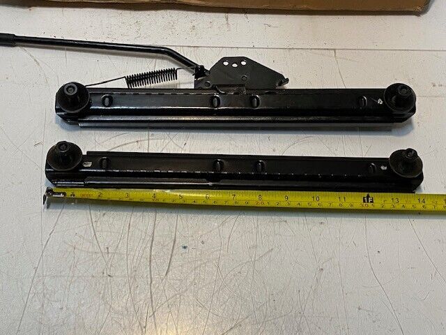 Pair of Racing Seat Sliders 14" Length 1-7/16" Width 13/16" Thickness