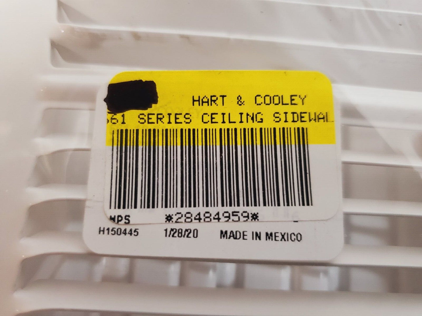 10 Qty Hart & Cooley Series Ceiling  Sidewalls 661 H150445 (10 Qty)