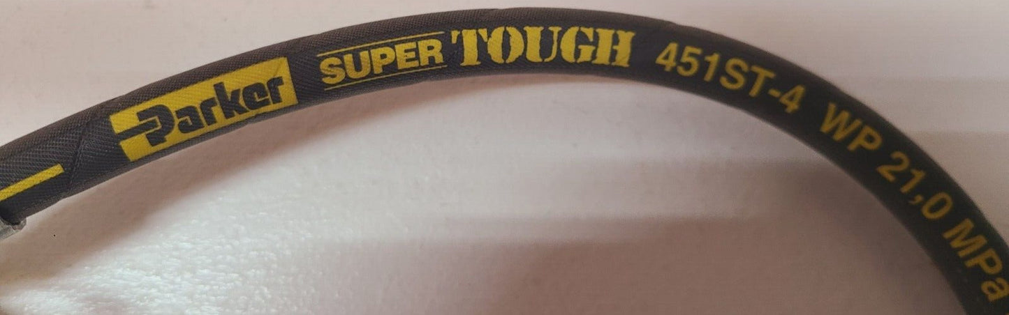 Parker Super Tough Hydraulic Hose 451ST-4 | WP 21,0 MPa (3000PSI) 6,3mm (1/4)x1W