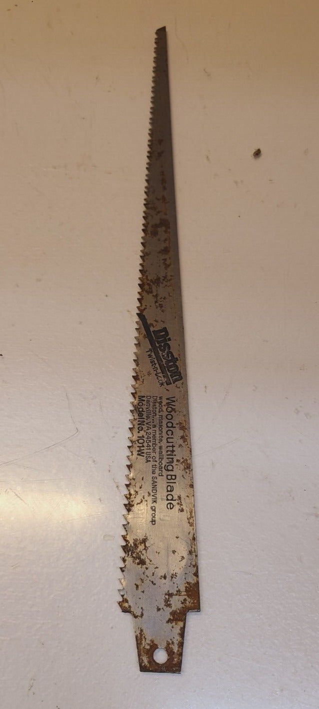 2 Qty. of Disston Woodcutting Blade Saw Blade Sharp Teeth Model # 101W (2 Qty)