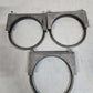 3 Quantity of 5" Saddle Clamps 14mm Nut 8.5mm Threaded End  (3 Quantity)