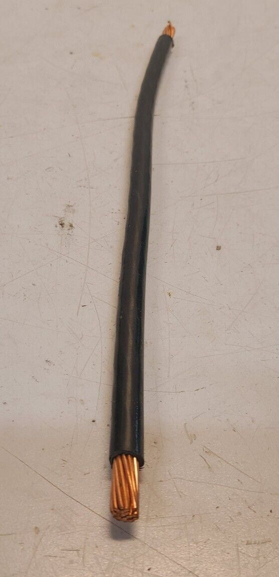 3 Qty. of Single Conductor Copper Wires TYPE T90 NYLON TWN75 | 12" Long (3 Qty)