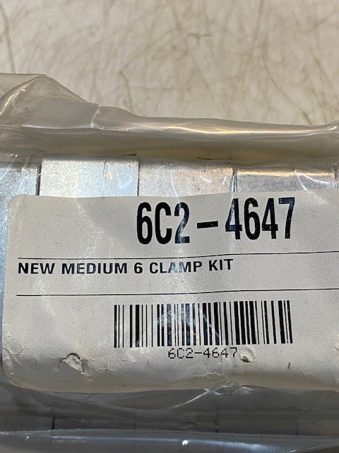6 Quantity of Medium 6 Clamp Kit C2-4647 | 6C2-4647 (6 Quantity)