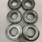 6 NTN Bearings 6316C3 Deep Groove Radial Ball 80mm Bore ID 170mm OD 39mm Width
