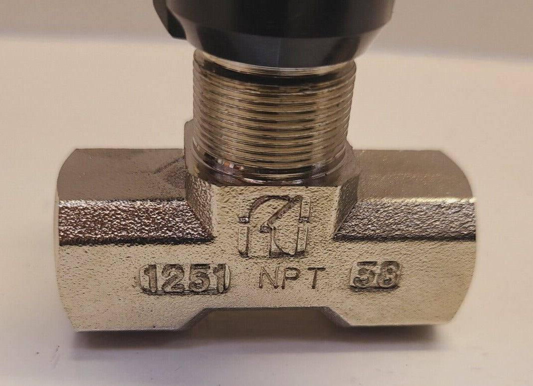 Tognella Brass Throttle Valve 1251 NPT 38 | 94-09