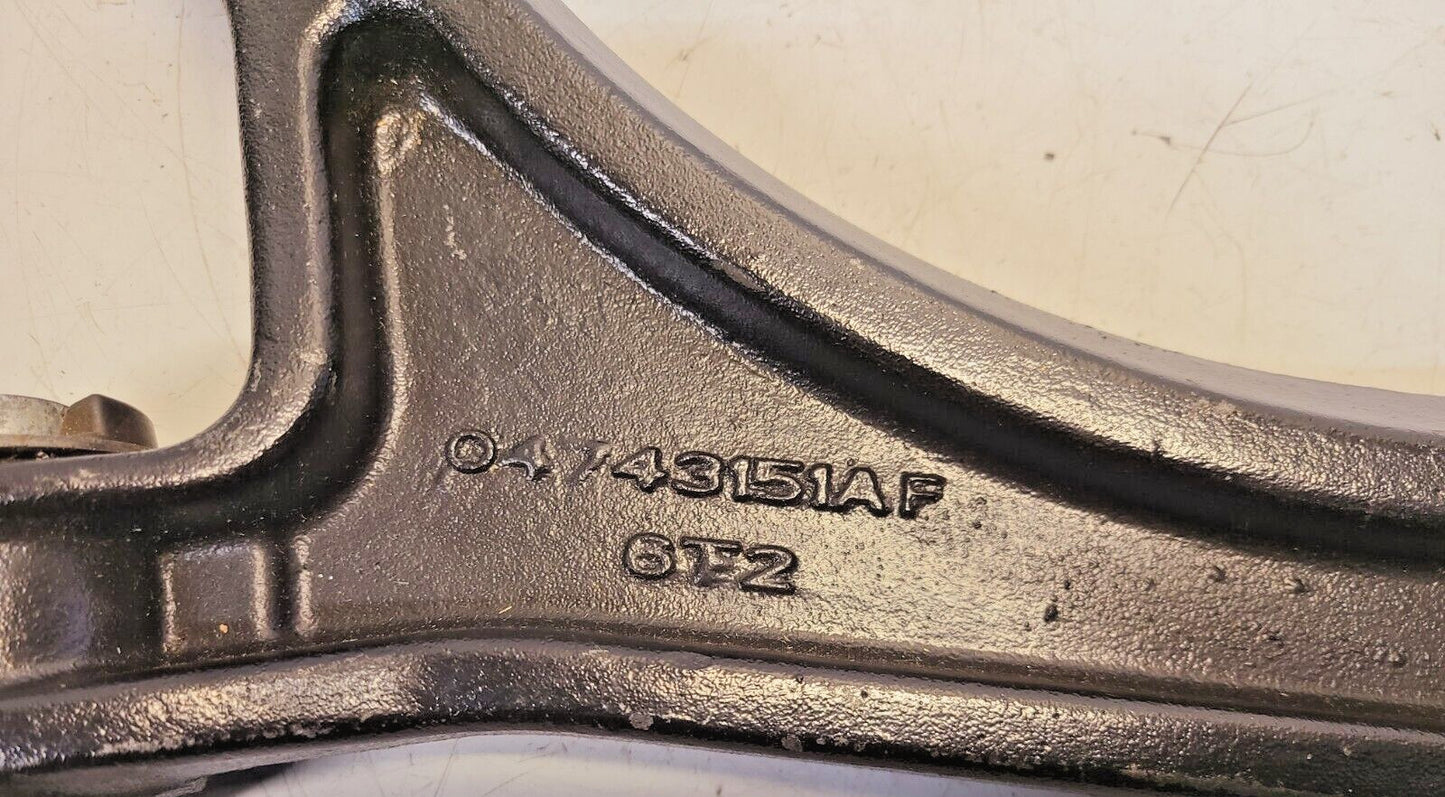 Chrysler Pacifica Front Lower Control Arm 04743151AF | 6T2 | D12 | J140