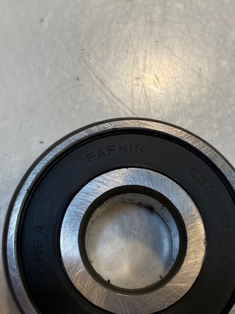 8 Quantity of Fafnir 6303-RS-C3 Deep Groove Ball Bearings 47x17x14mm (8 Qty)