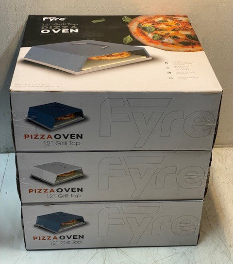 3 Quantity of FYRE 12" Grill Top Pizza Ovens 810776458 (3 Quantity)