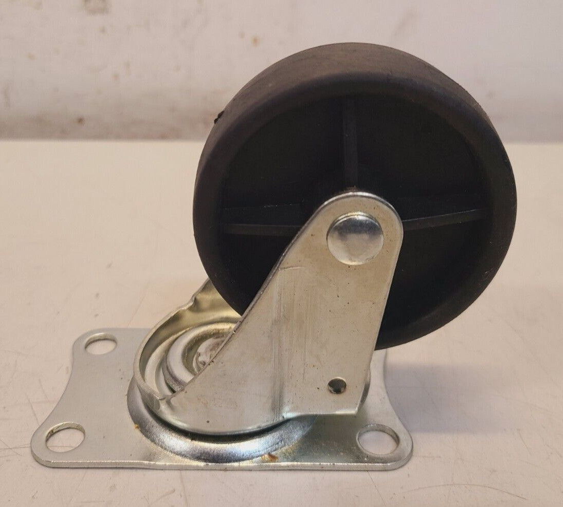 4 Quantity of Heavy Duty Plastic Casters 3" Diameter (4 Qty)