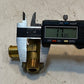 2 Quantity of Parker Shut-Off Valves #2 17mm Thread 10mm ID 13mm ID (2 Quantity)