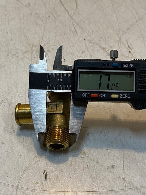 2 Quantity of Parker Shut-Off Valves #2 17mm Thread 10mm ID 13mm ID (2 Quantity)