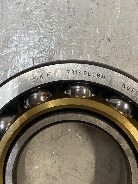 SKF Explorer Angular Contact Ball Bearing 7313BECBM 250H 140x65x33 mm