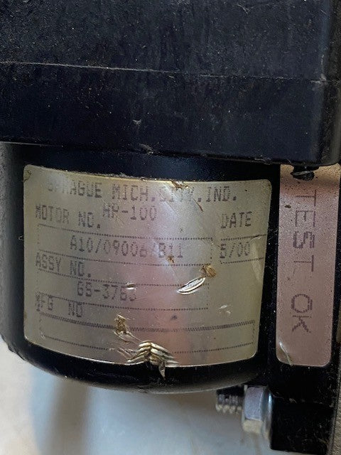 Sprague F-390-L Pneumatic Vacuum Windshield Wiper Motor A10/09006/B11 | GS-3763