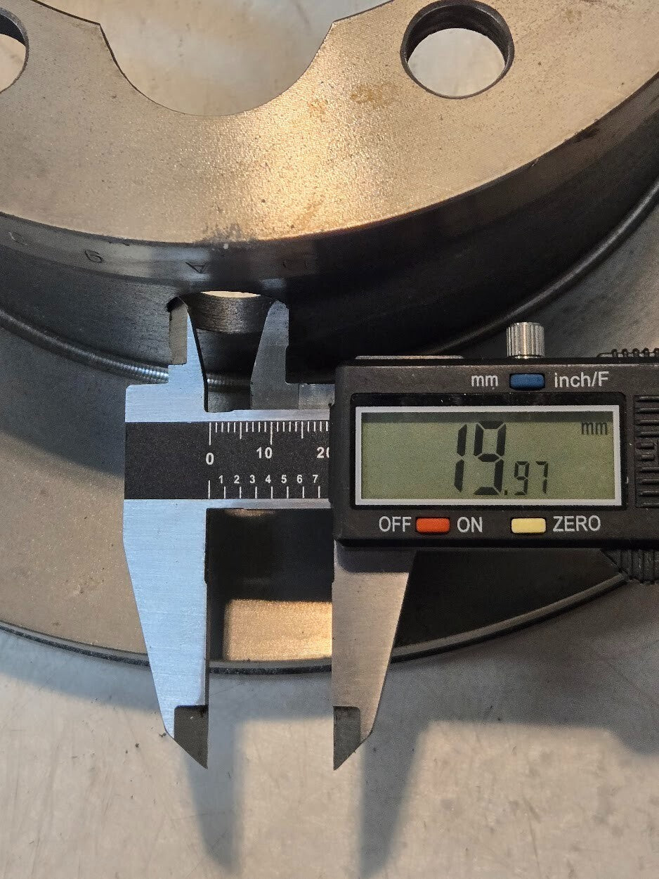 Brake Rotor A9044230312 for Mercedes | 6 x 145 mm Bolt Pattern | 22 mm Thickness